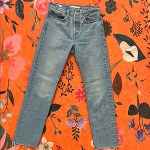 Levi’s Wedgie Straight Denim Jeans 25” Waist 28” Length